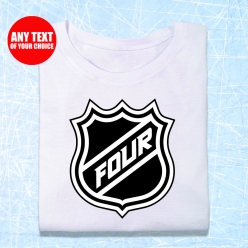 55% OFF: Hockey Logo Age T-shirt- Choose Size